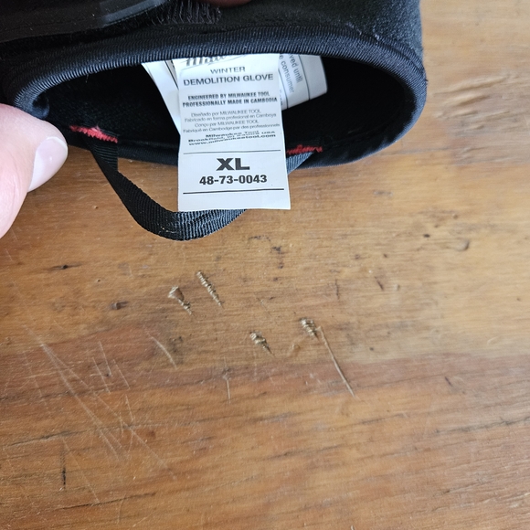Milwaukee Work Gloves New Without Tags - Picture 4 of 4